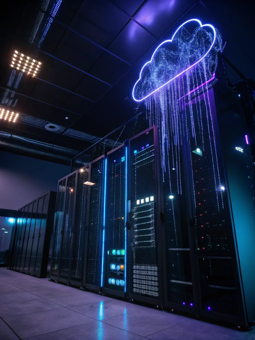An abstract image representing the AWS cloud environment, highlighting DXC's expertise in Amazon Web Services.