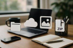 ZIP作成・PDF連結・PDF押印